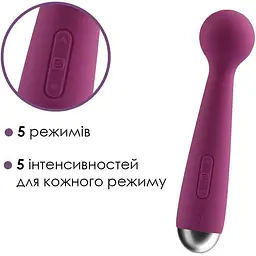 Вібромасажер з інтелектуальним режимом Svakom Mini Emma Violet - мініатюра 3