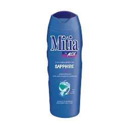 Гель 2в1 для душу та шампунь для чоловіків MITIA Sapphire Сапфір 400 мл