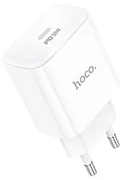 Мережевий зарядний пристрій Hoco C76A Pro білий 30W PD3.0 білий