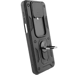 Чохол Ummi Camshield Serge Ring для Xiaomi Redmi Note 9s / Note 9 Pro / 9 Pro Max Чорний / Black - мініатюра 3