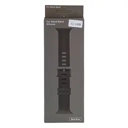 Ремінець Anchor Watch Band Silicone Shine Apple Watch 49/Watch 45/ Watch 44/Watch 42 мм Dark Grey - мініатюра 2