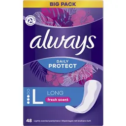 Щоденні прокладки Always Daily Protect Long Свіжий аромат 48 шт. - мініатюра 2
