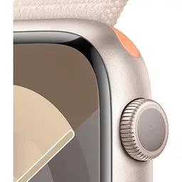 Смарт-годинник Apple Watch Series 9 GPS 45mm GPS Starlight Aluminum Case with Starlight Sport Loop [MR983] [101683] - мініатюра 3