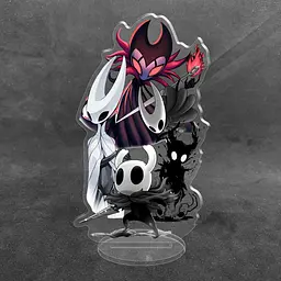 Акрилова колекційна фігурка Hollow Knight (Полий Лицар) (2) 15 см - мініатюра 2