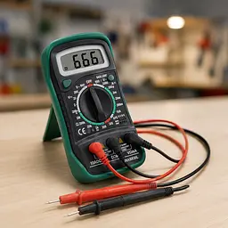 Мультиметр DT 830 L / Тестер з підсвічуванням екрану / Цифровий мультиметр - мініатюра 3