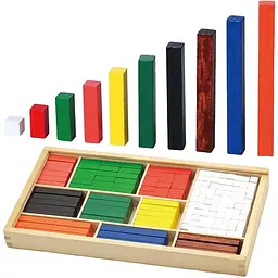 Набір для рахування Viga Toys Дерев'яні палички Кюїзенера 308 шт. (56166) - мініатюра 2