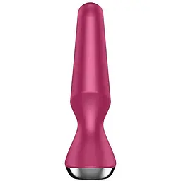 Анальна смарт-вібропробка Satisfyer Plug-ilicious 2 Червона - мініатюра 4