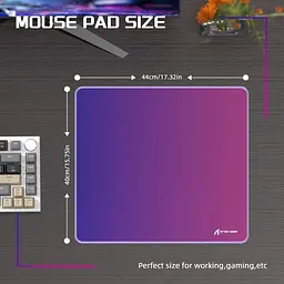 Ігрова поверхня Attack Shark CM03 eSport Violet-Blue Gradient (CM03VBG_AS) [176684] - мініатюра 4