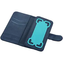 Чохол-книжка Toto Book Cover Premium Universal 4.7" Blue - мініатюра 3
