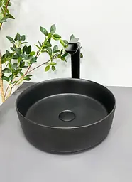 Умивальник VBI Prato black matt накладний VBI-011401, Чорний - мініатюра 2