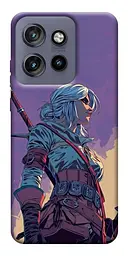 TPU чехол Demsky The witcher ciri для Motorola Edge 50 Neo