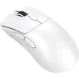 Мишка Attack Shark R1, Wireless/Bluetooth, 18000dpi, (PAW3311), 6кн., White