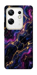 TPU чохол Demsky Purple space marble для Infinix Zero 30 4G