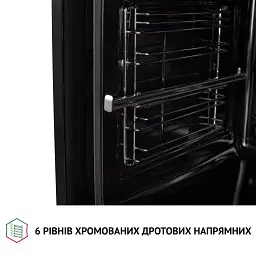 Духова шафа електрична Perfelli Diamond 6D10N Inox - мініатюра 9