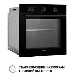 Духова шафа Perfelli Perla 6M7 Nero Чорна - мініатюра 4