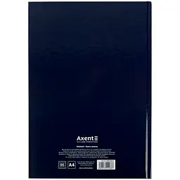 Книга записна Axent Wisdom A4 в клітинку 96 аркушів темно-синя (8422-553-A) - мініатюра 4