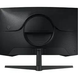 Монітор вигнутий 27" Samsung Odyssey Gaming G55C, Black, VA, 2560x1440 (16:9), 1 мс, 165 Гц, 300 кд/м², 2500:1, 1000R, 178°/178°, HDMI/DP, VESA 75x75, AMD FreeSync (LS27CG550EIXUA) - мініатюра 4