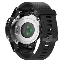 Силіконовий ремінець Primo для годинника Garmin Fenix 5S/5S Plus/6S Black - мініатюра 2