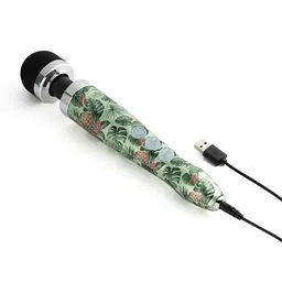 Вібромасажер DOXY Die Cast 3R - PINEAPPLE, дуже потужний, перезаряджуваний, металевий корпус - миниатюра 3