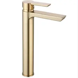 Змішувач для умивальника Rea Argus brushed gold високий REA-B6412, Золотий