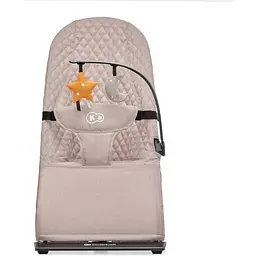 Шезлонг-гойдалка Kinderkraft Mimi бежевий (00-00305192) - мініатюра 2