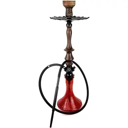 Кальян KARMA HOOKAH 3.2 Brown (Craft Crash Red) - мініатюра 2