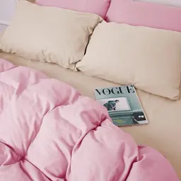 Наволочка MirSon Фланель Milk-Pink 50х70 см (2200009660009) - мініатюра 4