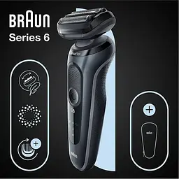 Електробритва Braun Series 6 61-N1000s Black/Black - мініатюра 7