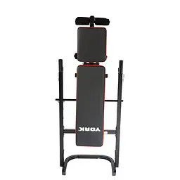 Лавка тренувальна York Fitness ASPIRE 120 складана зі стійкою під штангу - мініатюра 5