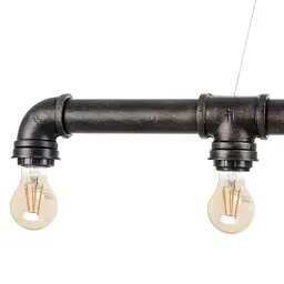 Люстра Brille лофт підвісна в зал E27 60W BR (BL-350S/5) - мініатюра 3