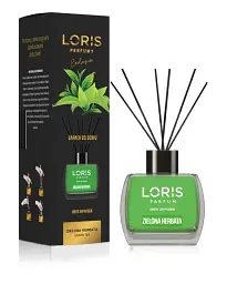 Аромадифузор для дому Loris Parfum Reed Diffuser Zielona Herbata (Зелений чай), 120 мл