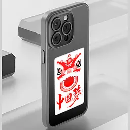 Чохол Ink Show E-ink Screen Case для Apple iPhone 14 Pro Black [105292] - мініатюра 6