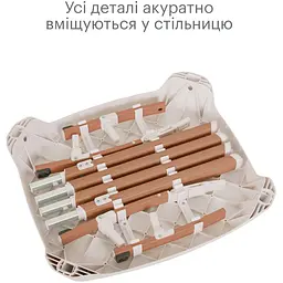 Стільчик для годування Tutti Bambini Nova 7 в 1 бежевий (611010/7508) - мініатюра 11