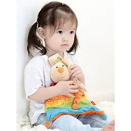 М'яка іграшка-обіймашка Sigikid Rainbow Rabbit Кролик (40576SK) - мініатюра 7