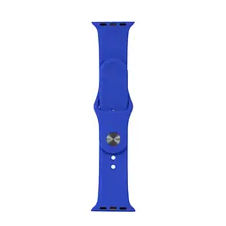 Ремінець Apple Watch Silicone 42/44/45/46/49 мм Deep Синій S (3) - мініатюра 2
