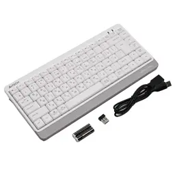 Клавіатура A4Tech FBK11 Wireless White (4711421965491) - мініатюра 4