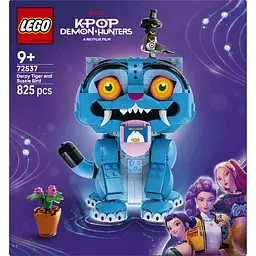 Конструктор LEGO KPop Demon Hunters Тигр Дерпі та пташка Сассі 825 ел. (72537)