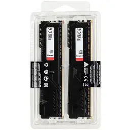 Модуль пам'яті для комп'ютера DDR4 32GB (2x16GB) 3200 MHz Fury Beast Black Kingston Fury (ex.HyperX) (KF432C16BBK2/32) - мініатюра 4