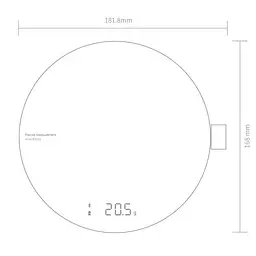 Розумні кухонні ваги Xiaomi HOTO Smart Kitchen Scale (QWCFC001) - мініатюра 4