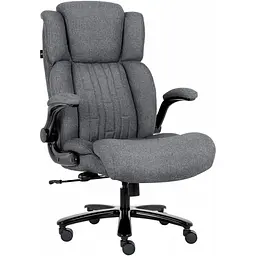 Офісне крісло GT Racer B-5938 Fabric Dark Gray XL [147914] - мініатюра 2