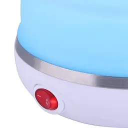 Складаний силіконовий електрочайник SmartTech Foldable Kettle 600 мл Синій - мініатюра 6