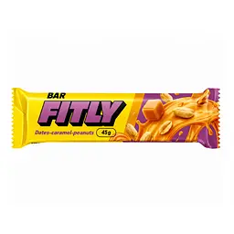 Фітнес батончики, Bar — 12 × 45 г Dates Caramel Peanuts