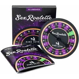 Еротична гра Tease Please Sex Roulette Kamasutra (фіолетовий)