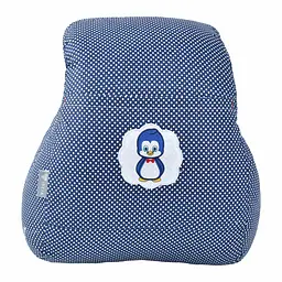 Подушка для годування Papaella Mini Горошок, 28х30 см, синій (8-31999) - мініатюра 7