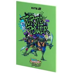 Блокнот Kite Ninja Turtles 1 А5, термобіндер, 64 аркуші, нелінований (NT25-193-1) - мініатюра 2