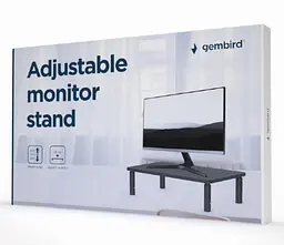Підставка-столик для ноутбука або монітора Gembird MSTABLE01 - мініатюра 4