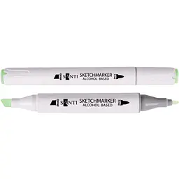 Набір спиртових маркерів Santi Professional SA-173 тьмяно-зелений 6 шт. (390866)