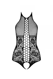 Бодістокінг з імітацією корсетної шнурівки Passion BS094, One Size - мініатюра 7