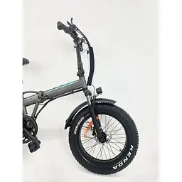 Електровелосипед E-scooter FateBike Mega 1000 1200W 48V 21Ah сірий - мініатюра 2