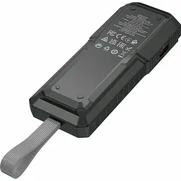 Зовнішній акумулятор Borofone BJ54 Graceful 10000mAh 22.5W Black [130210] - мініатюра 4